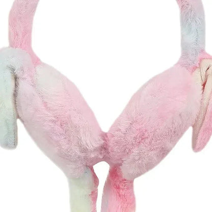 Cute Bunny Ear Warm Earmuffs for Kids | Soft Winter Ear Warmers