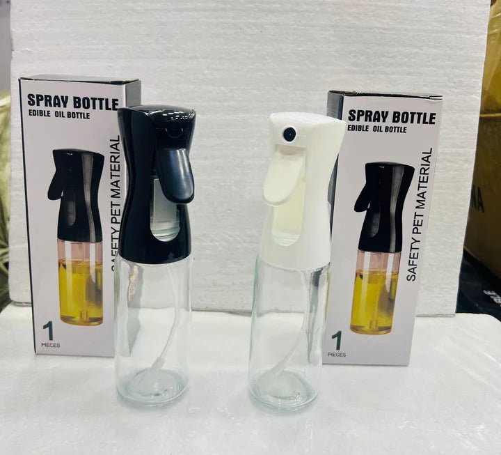 Glass Olive Oil Sprayer 450ML – Kitchen Oil Spray & Pour Bottle - Saadiq.pk