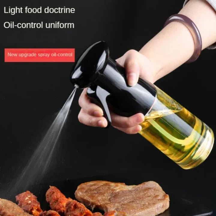 Glass Olive Oil Sprayer 450ML – Kitchen Oil Spray & Pour Bottle - Saadiq.pk