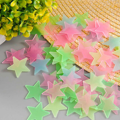 Glowing Star Wall Sticker (Pack of Two) - Saadiq.pk