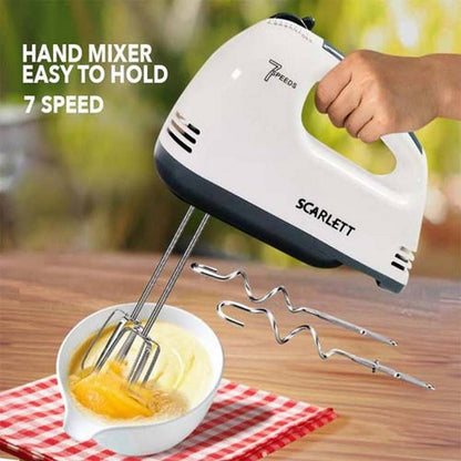 Handheld Electric Mixer – Egg, Cream & Dough Beater - Saadiq.pk