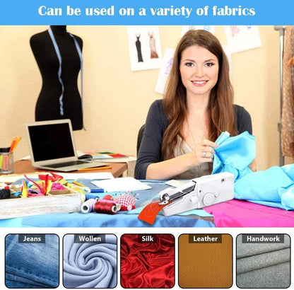 Handy Stitch Portable Sewing Machine | Portable Sewing Device for Clothes & Fabric - Saadiq.pk
