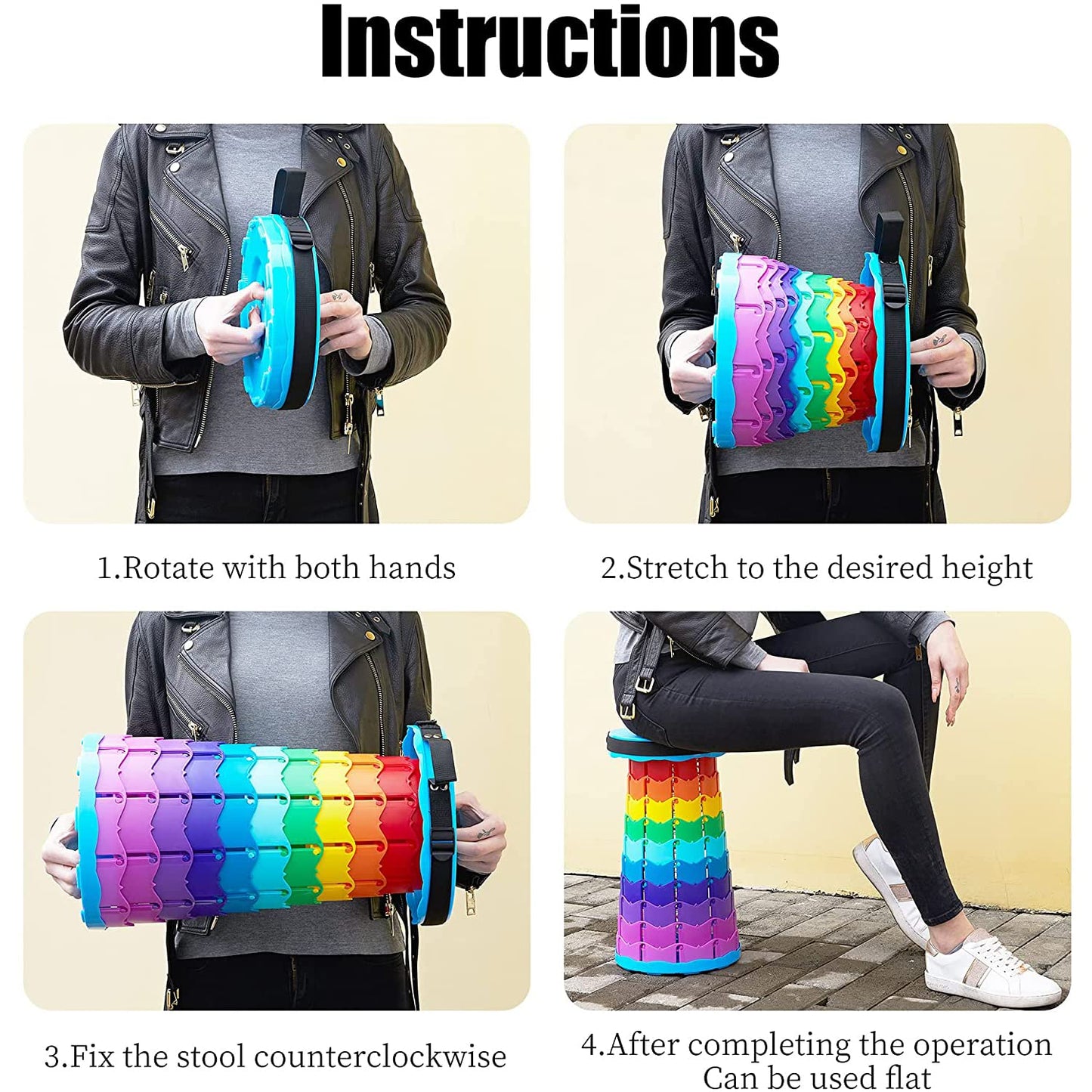 Portable outdoor camping chair stool - Saadiq.pk