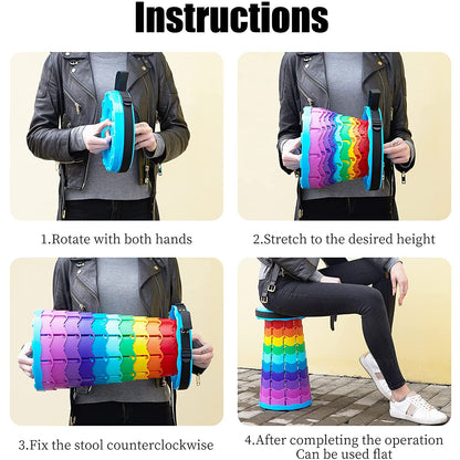 Portable outdoor camping chair stool - Saadiq.pk