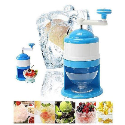 Ice Crusher Gola Ganda Machine – Manual Shaved Ice & Snow Cone Maker - Saadiq.pk