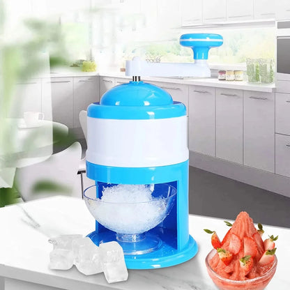 Ice Crusher Gola Ganda Machine – Manual Shaved Ice & Snow Cone Maker - Saadiq.pk