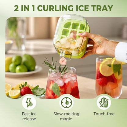 Ice cube tray sports water bottle - buy in Pakistan