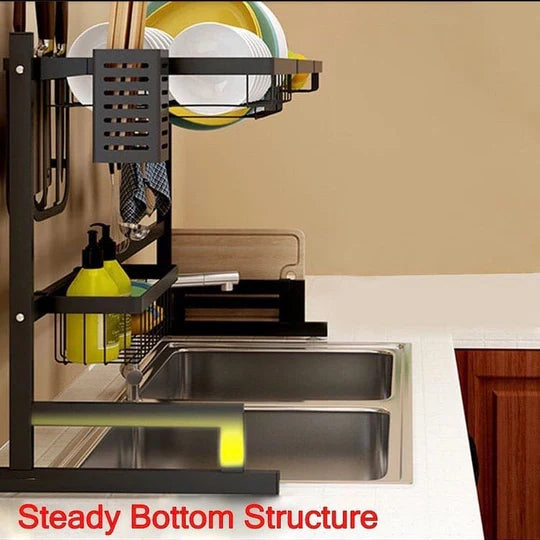 Over‑Sink Dish Drying Rack | Space‑Saving Kitchen Storage Organizer- 85CM