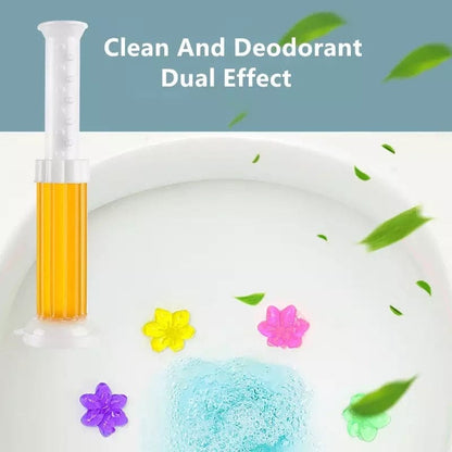 Flower Toilet Freshener Gel