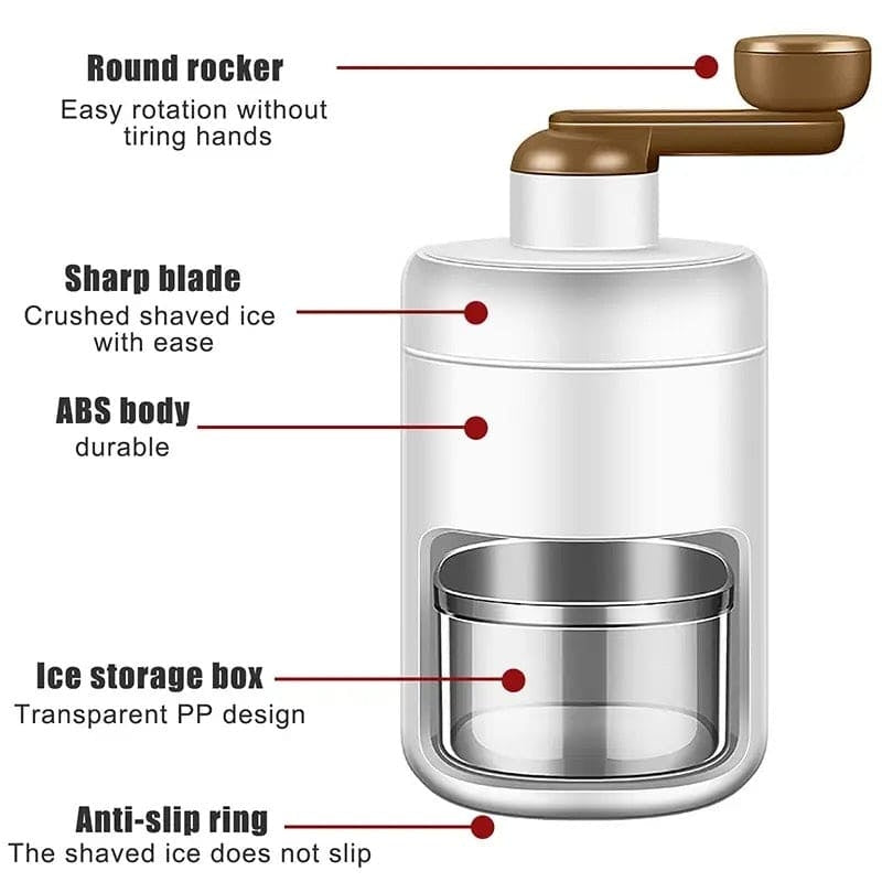 Portable Manual Ice Crusher
