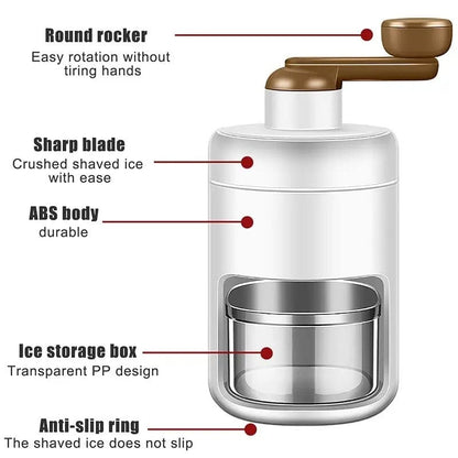 Portable Manual Ice Crusher