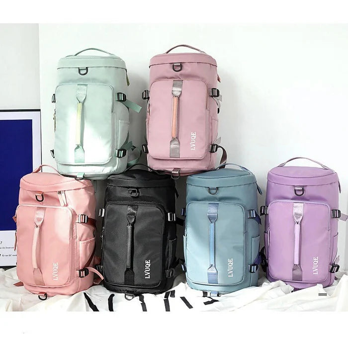 Solo Travel Bag 3-in-1 Travel Backpack with Shoe Compartment | Large Capacity Waterproof Gym & Weekend Bag