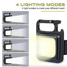 COB Rechargeable Key Chain Light