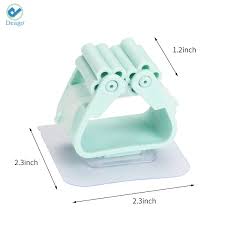 Multi-purpose Holders (Pack of 2) – Adhesive Mop & Broom Wall Hanger