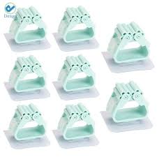 Multi-purpose Holders (Pack of 2) – Adhesive Mop & Broom Wall Hanger