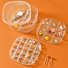 3 Layers Acrylic Transparent Jewellery Organizer