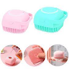Silicone Bath Body Brush & Silicone Massage Bath Brush Combo Deal