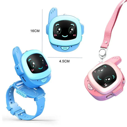 2-in-1 Kids Walkie Talkie Watch with Intercom, Flashlight & Compass