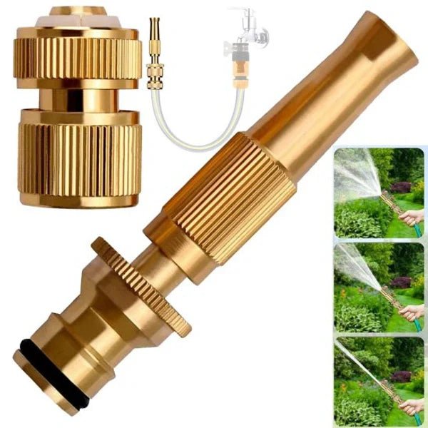 Imported Brass Nozzle Water Spray Gun - Saadiq.pk