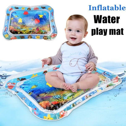 Infinno Inflatable Tummy Time Water Play Mat – Sensory Development Mat for Babies (3 - 24 Months) - Saadiq.pk
