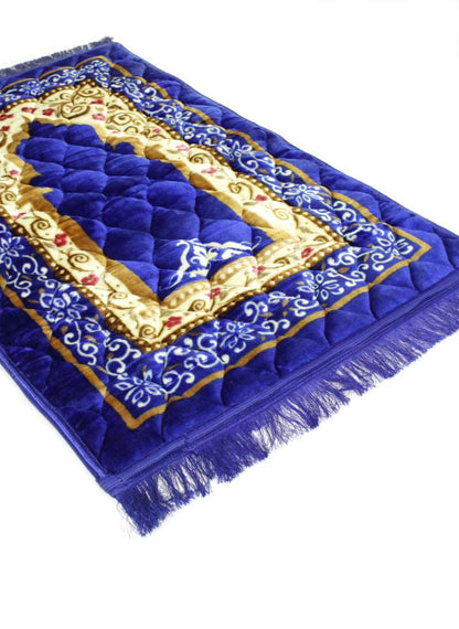 Jaye Namaz Royal – Premium Velvet Prayer Mat with Foam Cushioning - Saadiq.pk