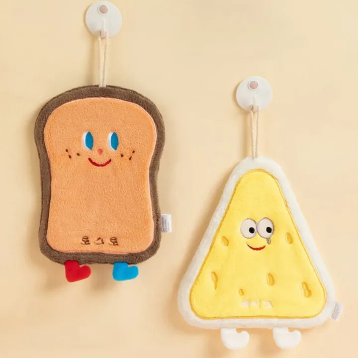 Kids Cartoon Hand Towel | Soft Microfiber Hanging Towel for Bathroom & Kitchen Use - Saadiq.pk