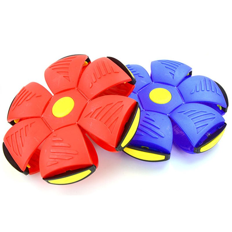 Kids Foldable Lightening Football – Glow - in - the - Dark Fun Toy - Saadiq.pk