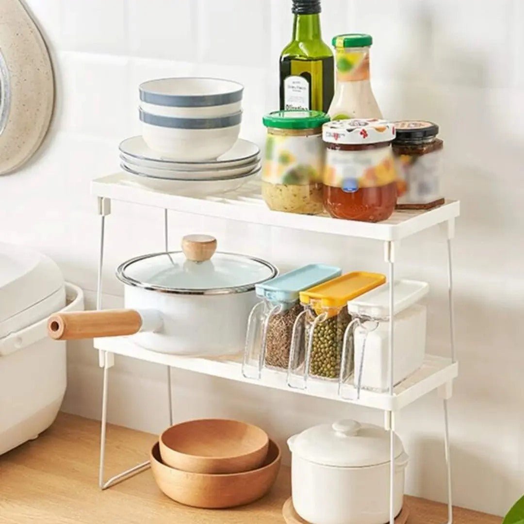Kitchen Storage Folding Rack - Saadiq.pk