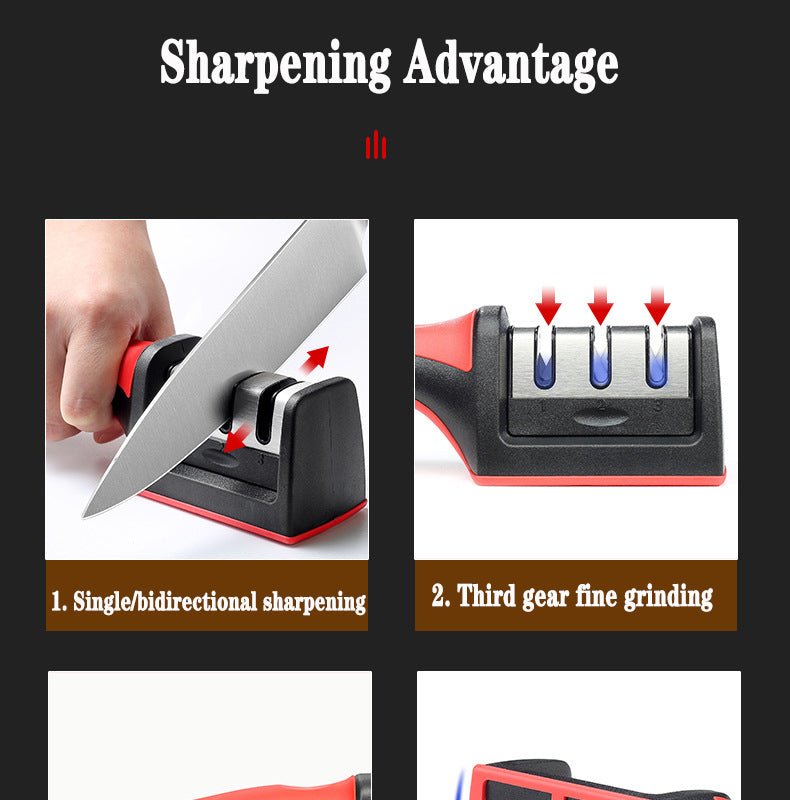 Knife Sharpener – Safe & Easy Kitchen Tool - Saadiq.pk