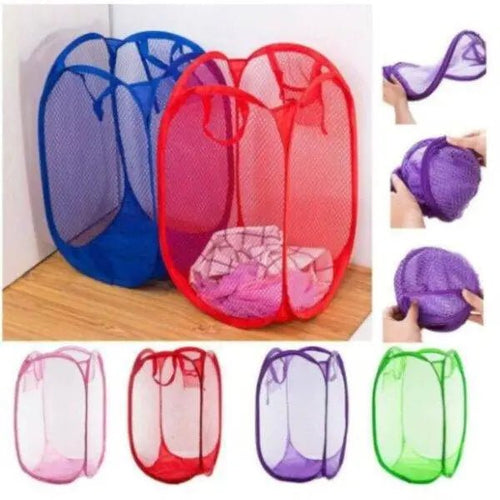 Laundry Net Basket – Collapsible & Portable Laundry Organizer - Saadiq.pk