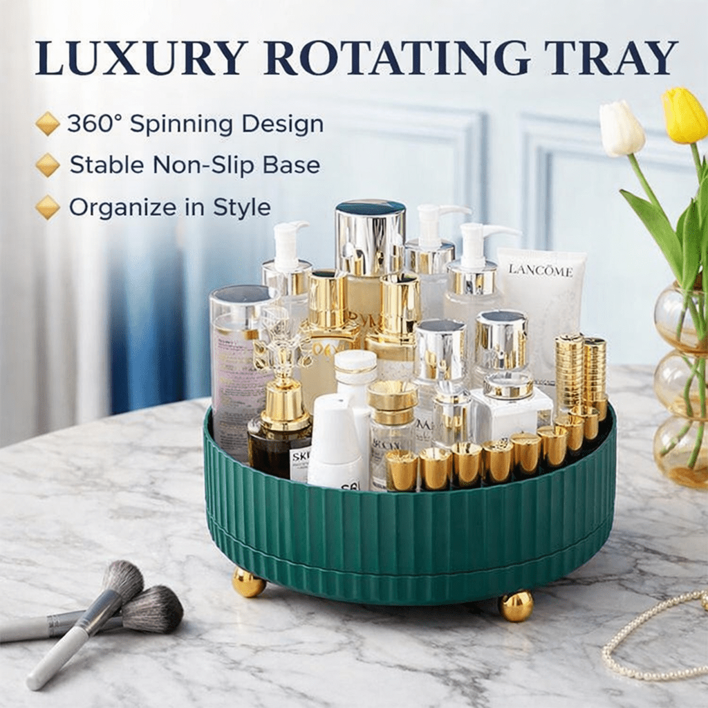 Luxury Rotating Tray - Saadiq.pk
