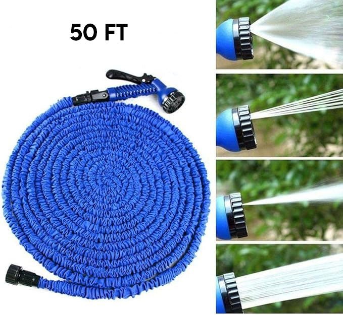 Magic Flexible Water Hose 50 Ft – Expandable & Lightweight Garden Hose - Saadiq.pk