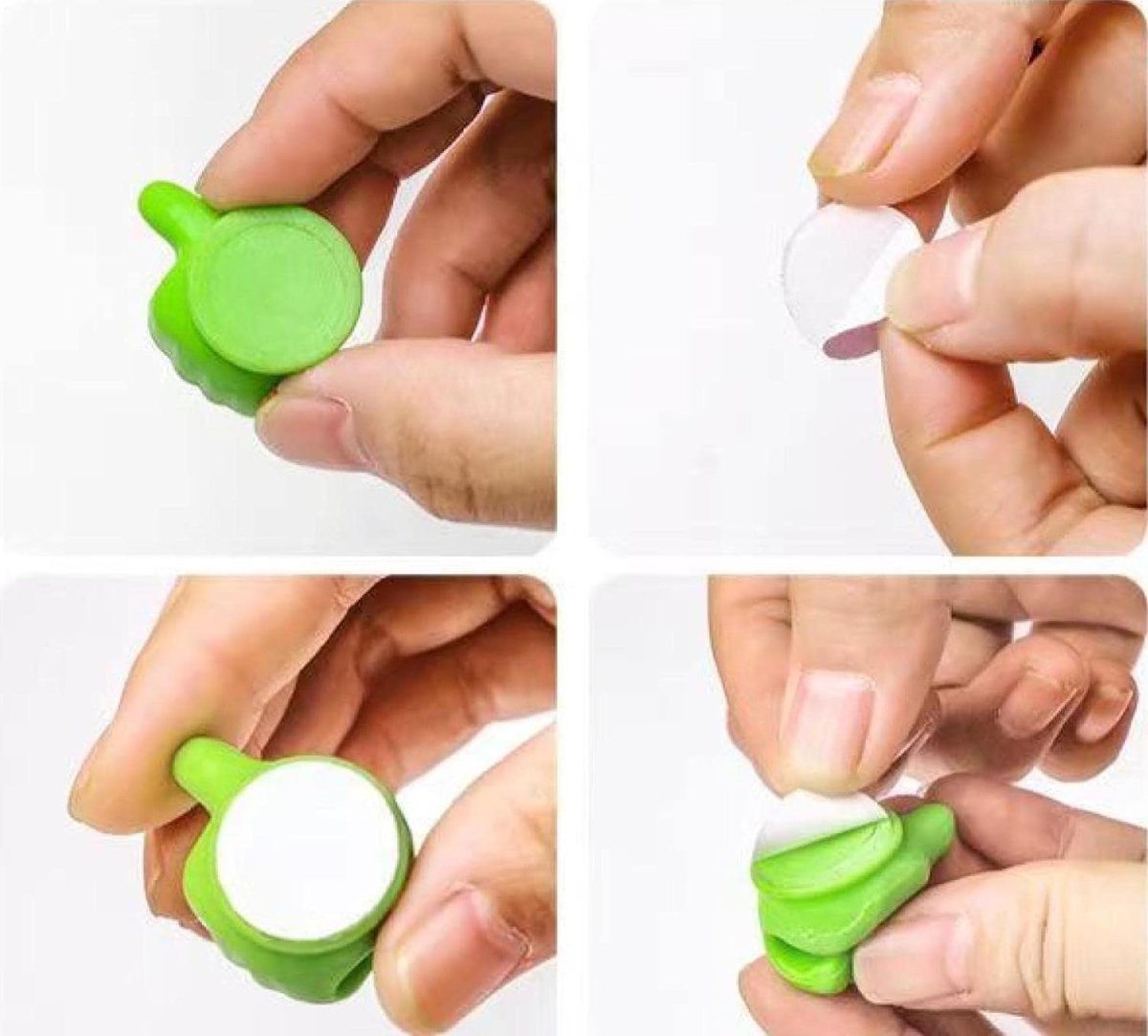 Magnetic Thumb Hook – No - Drill Wall Organizer for Home & Office - Saadiq.pk