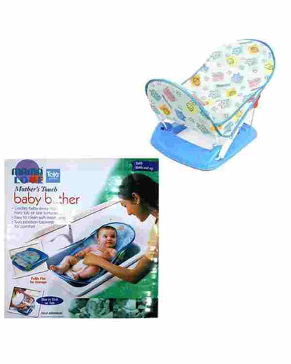 Mama Love Baby Bather – Foldable Newborn Bath Seat with Adjustable Recline - Saadiq.pk