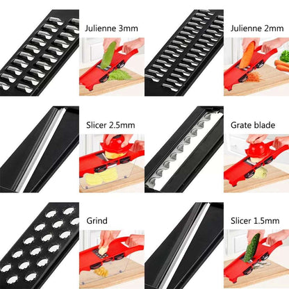 Mandoline 6 in1 Vegetable Grater - Saadiq.pk