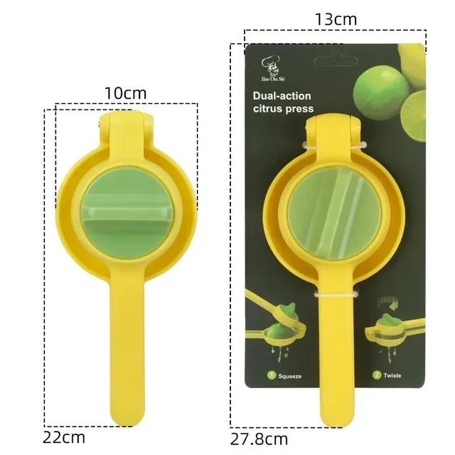 Manual Citrus Lemon Squeezer – Easy Handheld Juicer for Lemons, Limes & Oranges - Saadiq.pk