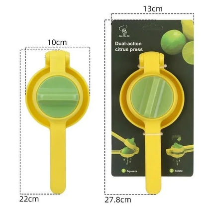 Manual Citrus Lemon Squeezer – Easy Handheld Juicer for Lemons, Limes & Oranges - Saadiq.pk