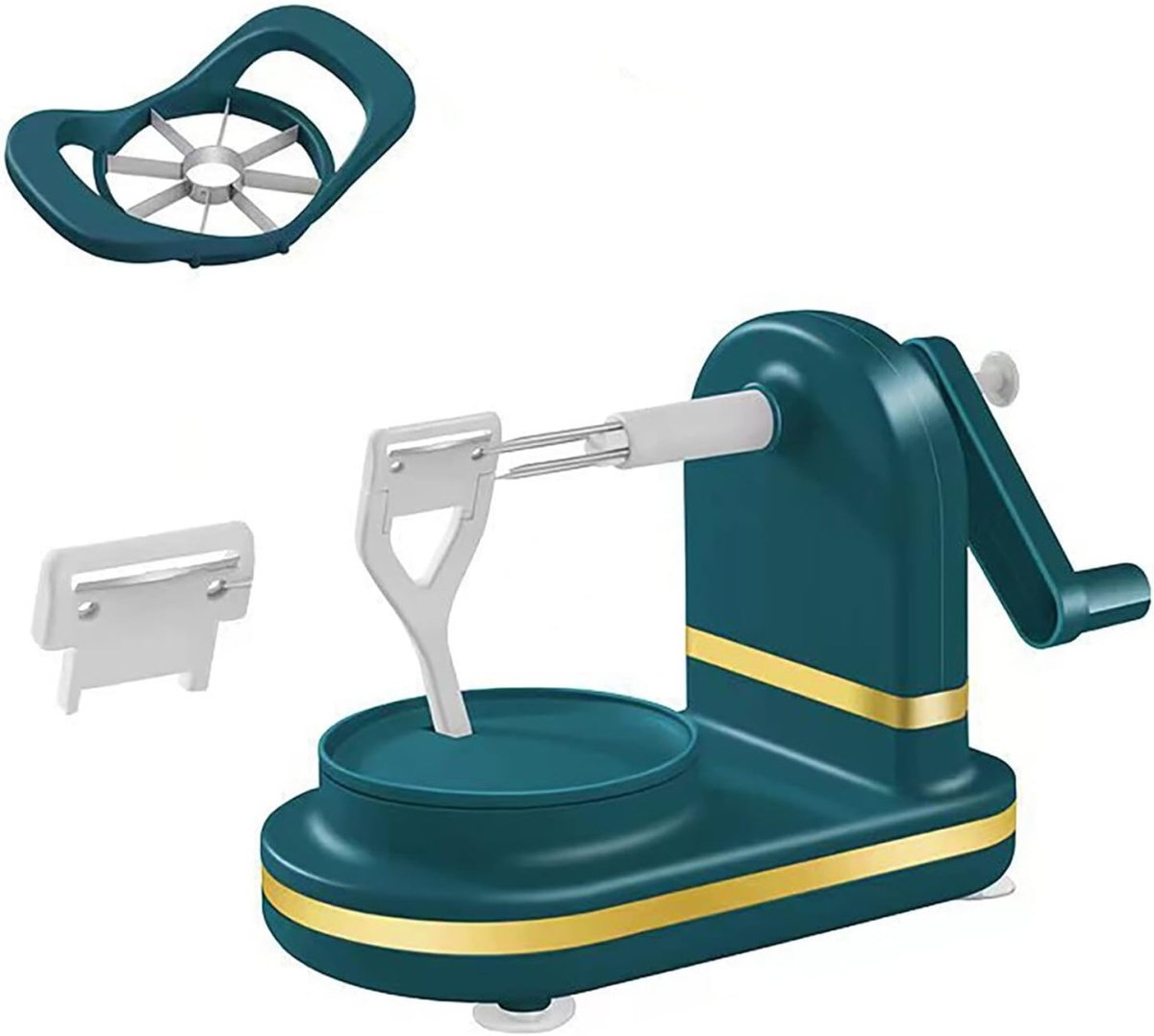 Manual Fruit Peeler Machine | Apple, Potato & Pear Peeling Tool - Saadiq.pk