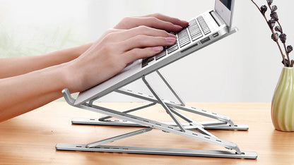 Portable Adjustable Laptop Stand – Ergonomic & Lightweight