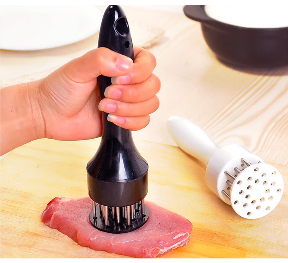 Meat Tenderizer with Stainless Steel Needles – Quick & Easy Meat Tool - Saadiq.pk