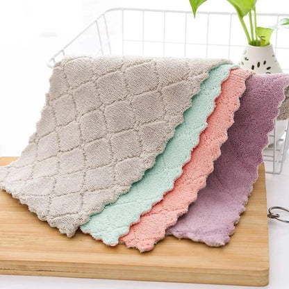 Microfiber Baby Mini Towel – Super Absorbent & Quick - Drying (Pack of 12) - Saadiq.pk
