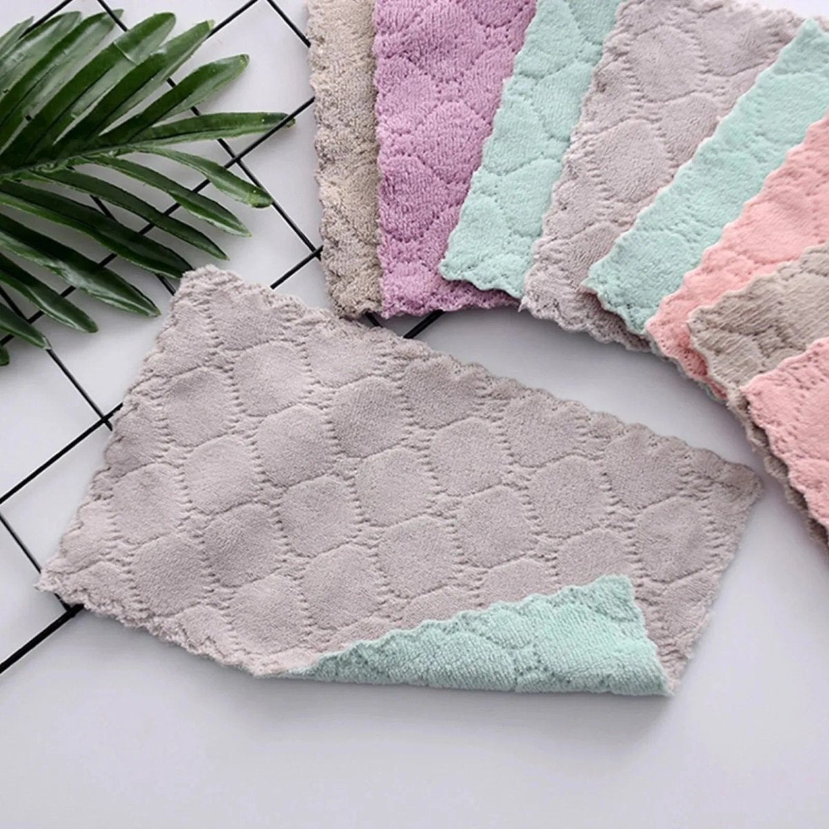 Microfiber Baby Mini Towel – Super Absorbent & Quick - Drying (Pack of 12) - Saadiq.pk