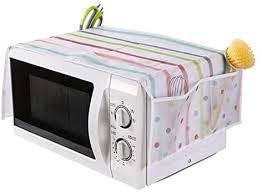 Microwave Oven Dust Cover – Protective Kitchen Accessory - Saadiq.pk