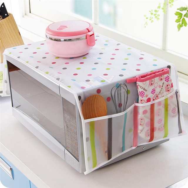 Microwave Oven Dust Cover – Protective Kitchen Accessory - Saadiq.pk