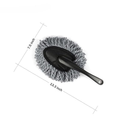 Mini Microfiber Car Duster – Portable Cleaning Brush for Cars - Saadiq.pk