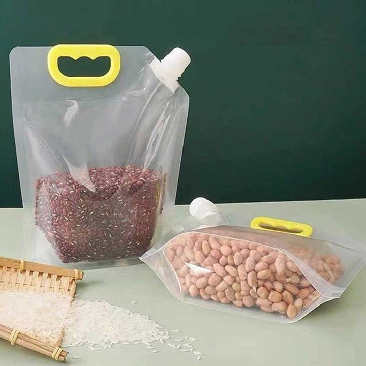 Moisture - Proof Sealed Transparent Food Grade Pouch - Saadiq.pk