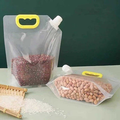 Moisture - Proof Sealed Transparent Food Grade Pouch - Saadiq.pk