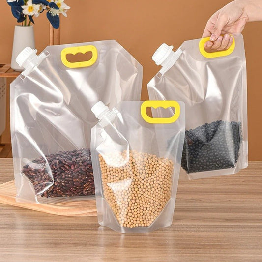 Moisture - Proof Sealed Transparent Food Grade Pouch - Saadiq.pk