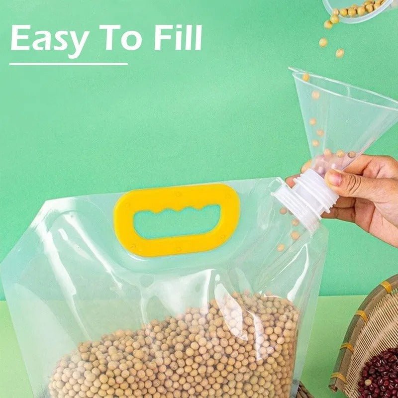 Moisture - Proof Sealed Transparent Food Grade Pouch - Saadiq.pk