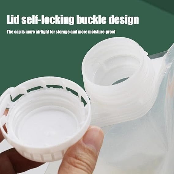 Moisture - Proof Sealed Transparent Food Grade Pouch - Saadiq.pk